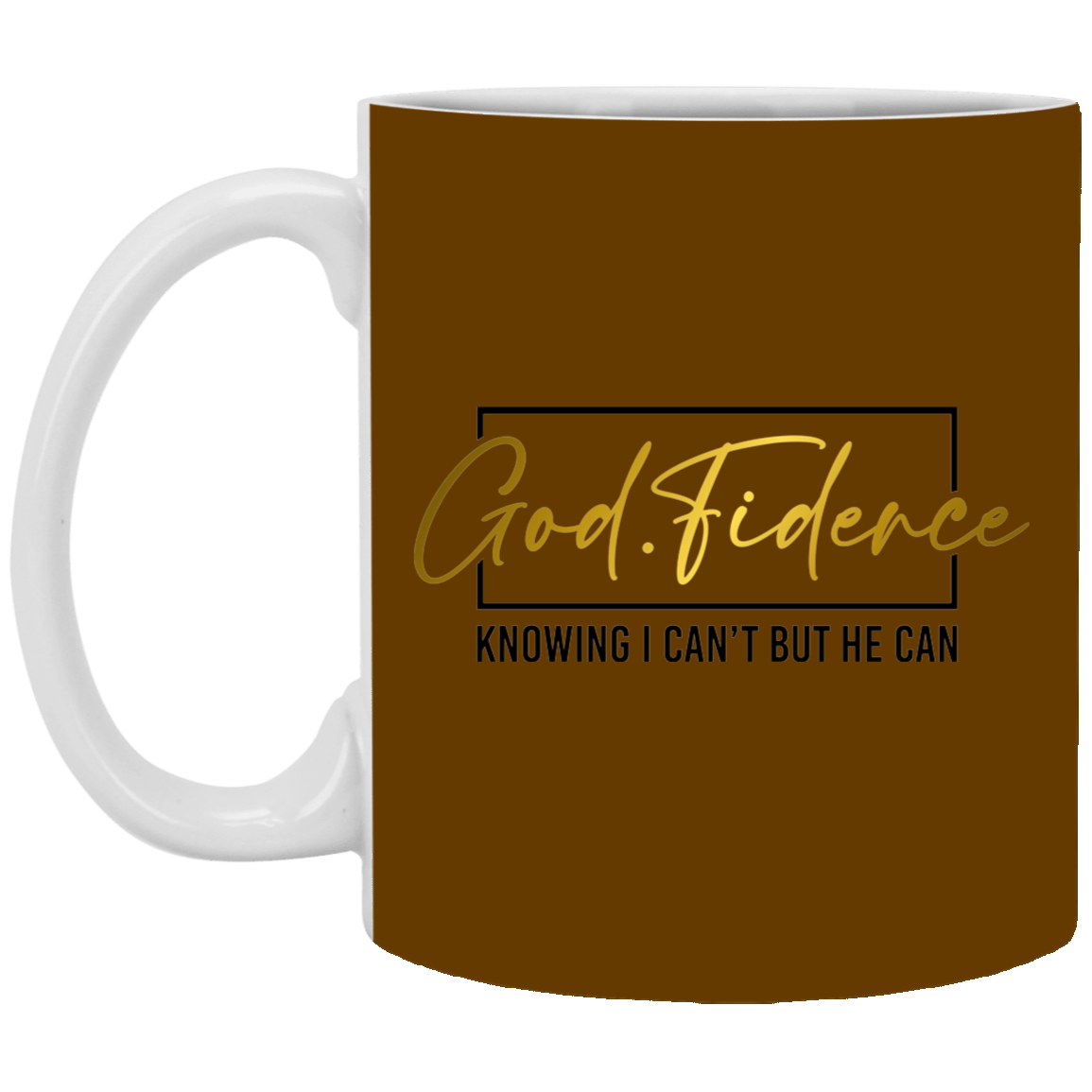 Godfidence White Mug