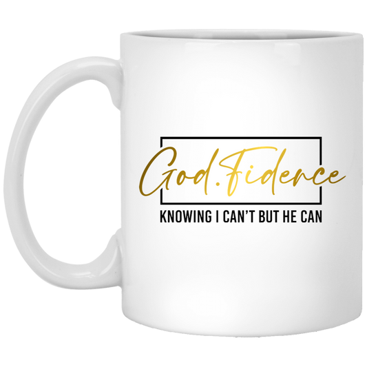 Godfidence White Mug